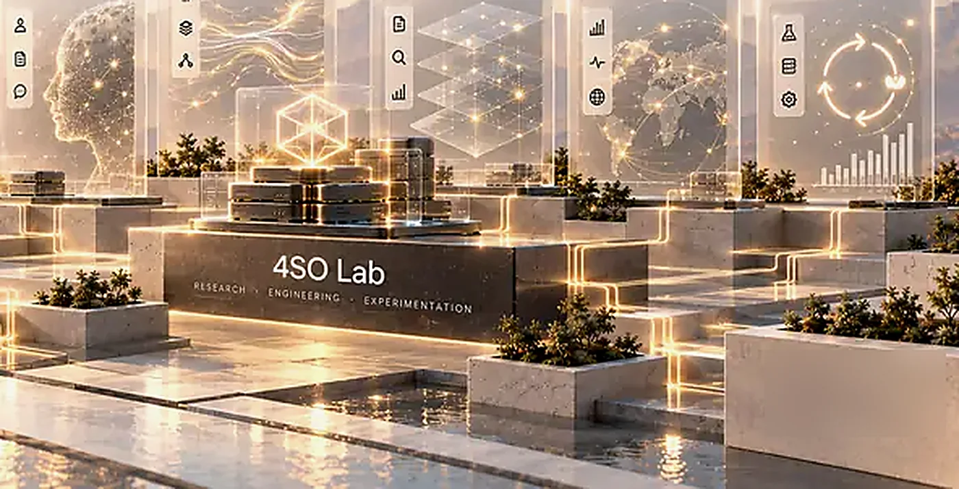 محیط پژوهش 4SO Lab: فرضیه، آزمایش و شواهد روی یک سکو.